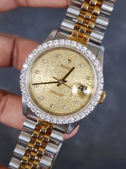 Rolex oyster perpetual date just ref16233 รูปที่ 4