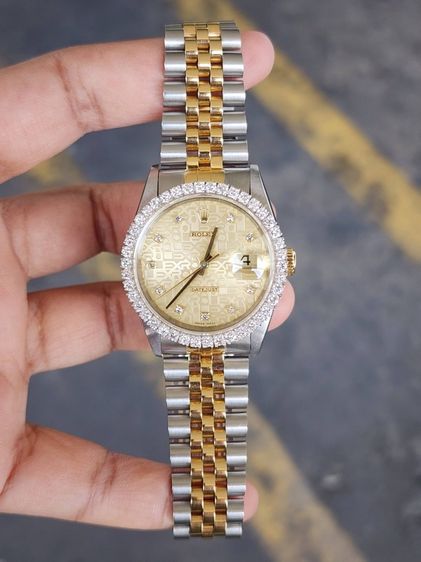 Rolex oyster perpetual date just ref16233 รูปที่ 5