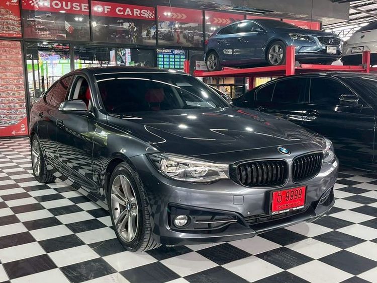 BMW Series 3 2017 320d Sedan ดีเซล ไม่ติดแก๊ส เกียร์อัตโนมัติ เทา รูปที่ 3