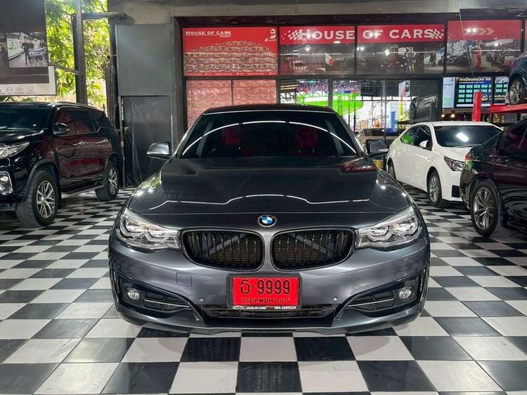 BMW Series 3 2017 320d Sedan ดีเซล ไม่ติดแก๊ส เกียร์อัตโนมัติ เทา รูปที่ 2