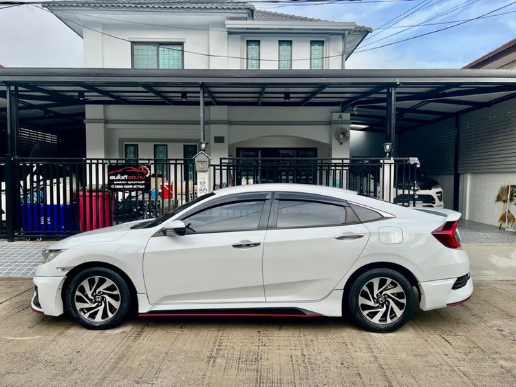 Honda Civic 2018 1.8 EL i-VTEC Sedan เบนซิน ไม่ติดแก๊ส เกียร์อัตโนมัติ ขาว รูปที่ 3