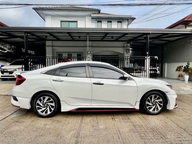 Honda Civic 2018 1.8 EL i-VTEC Sedan เบนซิน ไม่ติดแก๊ส เกียร์อัตโนมัติ ขาว รูปที่ 2