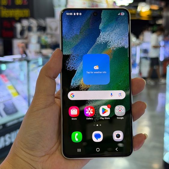 Samsung S21 FE 5G 128GB สีเขียว เครื่องศูนย์ สภาพสวยมากๆ จอ6.4นิ้ว แรม8รอม128 เครื่องใช้งานดีเยี่ยม🔥🔥