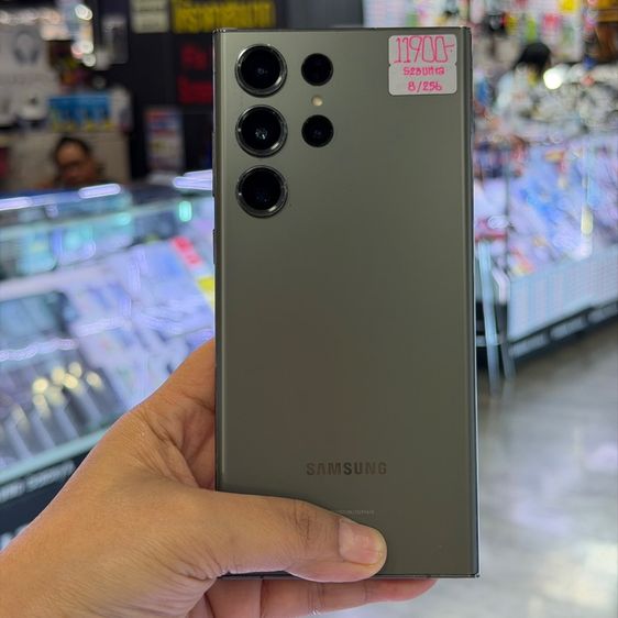 Samsung S23 Ultra 256GB สีเขียว เครื่องศูนย์ สภาพสวยมาก จอ6.8นิ้ว แรม8รอม256 Snap8 Gen2 กล้อง200ล้าน(4ตัว)🔥🔥 รูปที่ 2