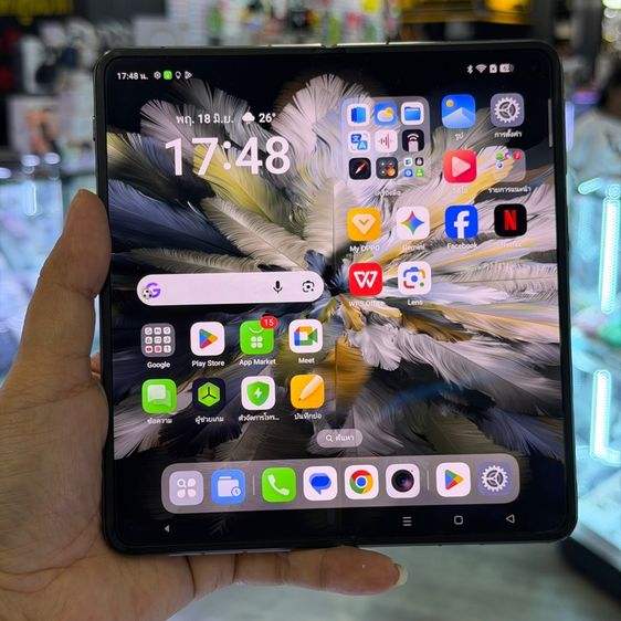 512 GB Oppo Find N3 สีดำ(Classic Black) เครื่องศูนย์ สภาพสวยมาก จอ7.82นิ้ว แรม12รอม512 Snap8 Gen2 กล้อง64ล้าน(3ตัว)🔥🔥
