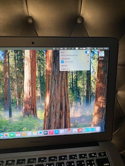 ขาย macbook air 13.3”ปี2013 cpu i5 ssd 128 แรม4gbเพิ่งเปลี่ยนแบตให้ใหม่ด้วย คุ้มๆ  ขาย 3,500 รูปที่ 10