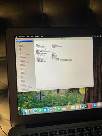 ขาย macbook air 13.3”ปี2013 cpu i5 ssd 128 แรม4gbเพิ่งเปลี่ยนแบตให้ใหม่ด้วย คุ้มๆ  ขาย 3,500 รูปที่ 8