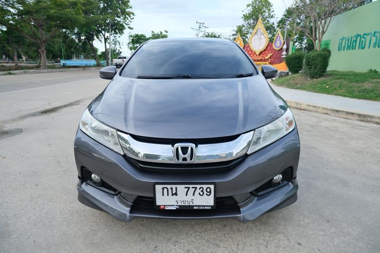 Honda City 2016 1.5 Sv i-VTEC Sedan เบนซิน ไม่ติดแก๊ส เกียร์อัตโนมัติ เทา รูปที่ 2