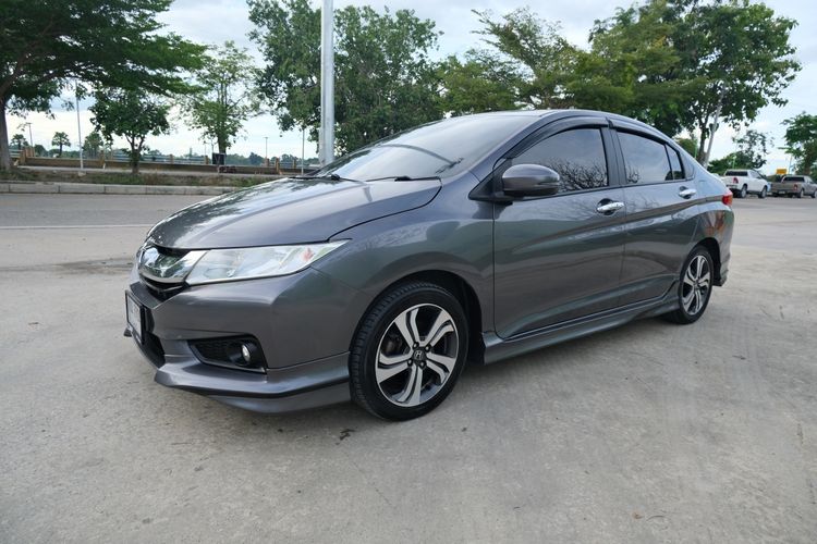 Honda City 2016 1.5 Sv i-VTEC Sedan เบนซิน ไม่ติดแก๊ส เกียร์อัตโนมัติ เทา รูปที่ 3
