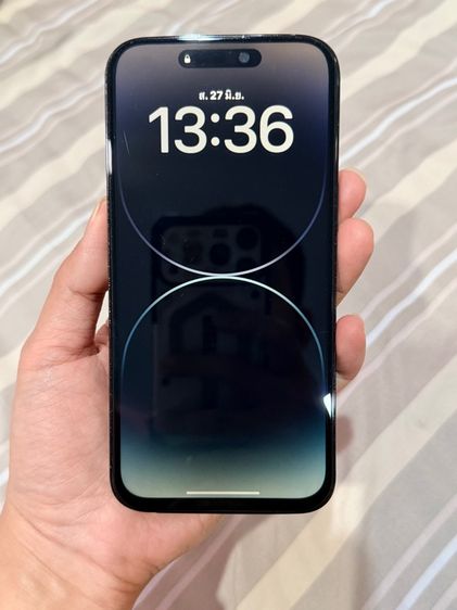 128 GB iPhone 14 Pro Max ความจุ 128GB สีดำ (เครื่องศูนย์ไทย) แบต 85