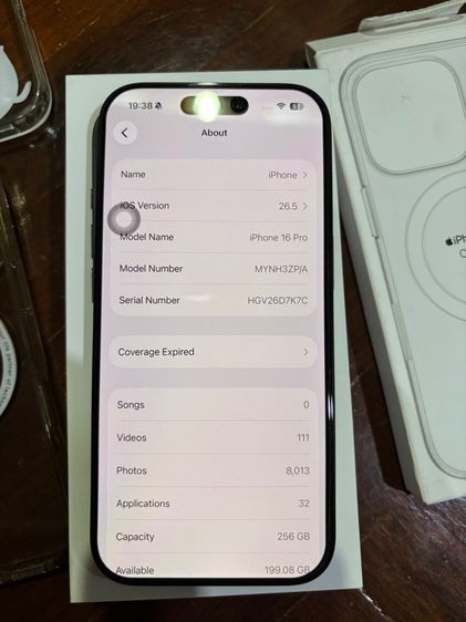 ขาย Iphone 16 pro สีดำ ครบกล่อง แถมเคสแท้ 3 ชิ้น รูปที่ 8