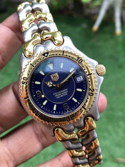 Tag Heuer ก้างปลา Auto king Chronometer Blue Dial
 รูปที่ 6