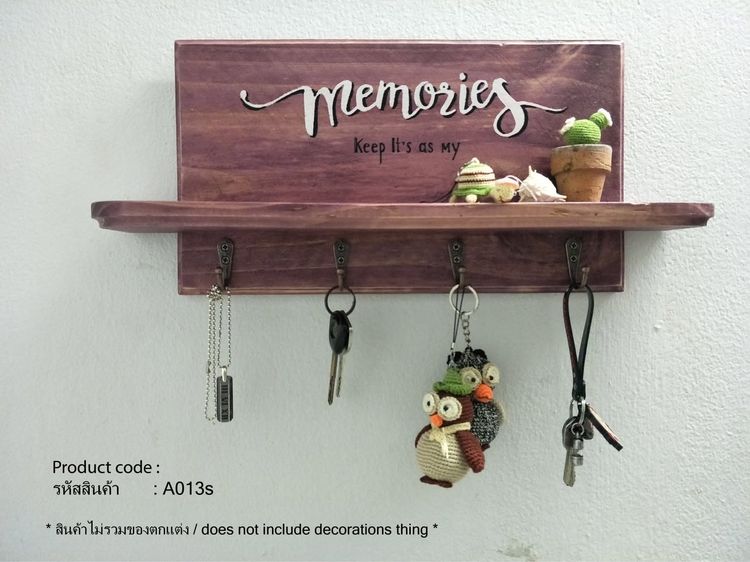 ป้ายไม้ตกแต่งผนัง ( Vintage Wooden Sign ) รูปที่ 13