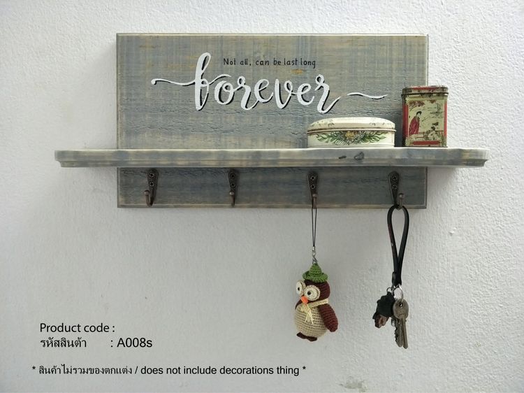 ป้ายไม้ตกแต่งผนัง ( Vintage Wooden Sign ) รูปที่ 4