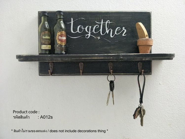 ป้ายไม้ตกแต่งผนัง ( Vintage Wooden Sign ) รูปที่ 11