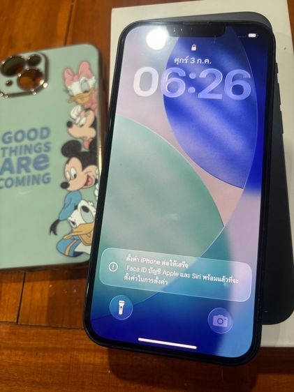 ขายถูก ไอโฟน13 สีดำ ความจุ 128 gb เครื่องใช้งานมือเดียว พร้อมกล่อง รูปที่ 5