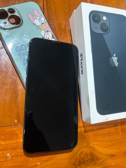 ขายถูก ไอโฟน13 สีดำ ความจุ 128 gb เครื่องใช้งานมือเดียว พร้อมกล่อง รูปที่ 3