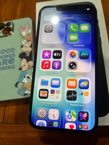 ขายถูก ไอโฟน13 สีดำ ความจุ 128 gb เครื่องใช้งานมือเดียว พร้อมกล่อง รูปที่ 6