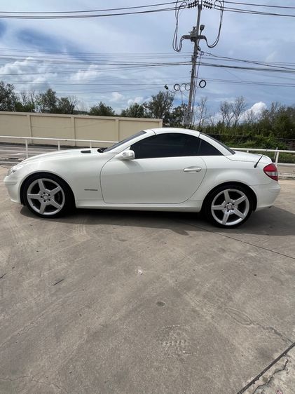 รถ Mercedes-Benz SLK-Class SLK200 สี ขาว