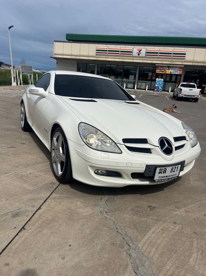Mercedes-Benz SLK-Class 2007 SLK200 เบนซิน ไม่ติดแก๊ส เกียร์อัตโนมัติ ขาว รูปที่ 2