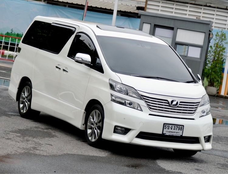 Toyota Vellfire 2011 2.4 Z Van เบนซิน ไม่ติดแก๊ส เกียร์อัตโนมัติ ขาว รูปที่ 3