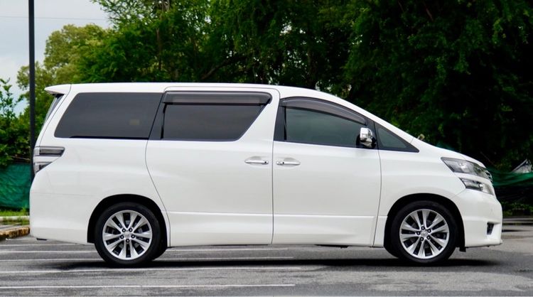 Toyota Vellfire 2011 2.4 Z Van เบนซิน ไม่ติดแก๊ส เกียร์อัตโนมัติ ขาว รูปที่ 4