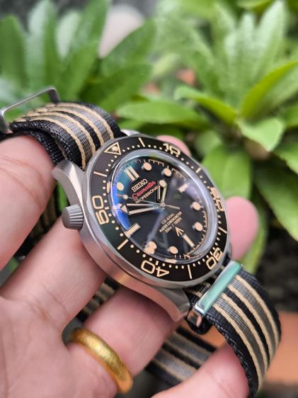 Seiko Modify Seamaster Titanium James Bond 007 รูปที่ 14