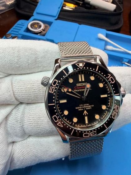 Seiko Modify Seamaster Titanium James Bond 007 รูปที่ 8