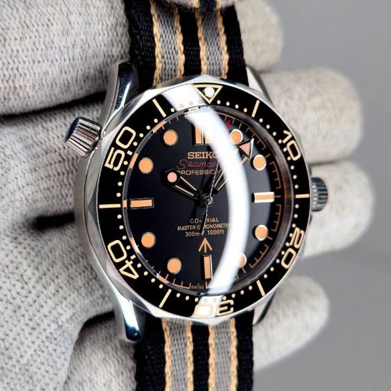Seiko Modify Seamaster Titanium James Bond 007 รูปที่ 2