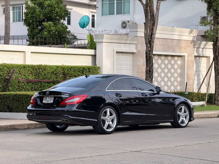 Mercedes-Benz CLS-Class 2011 CLS250 CDI Sedan ดีเซล ไม่ติดแก๊ส เกียร์อัตโนมัติ ดำ รูปที่ 4