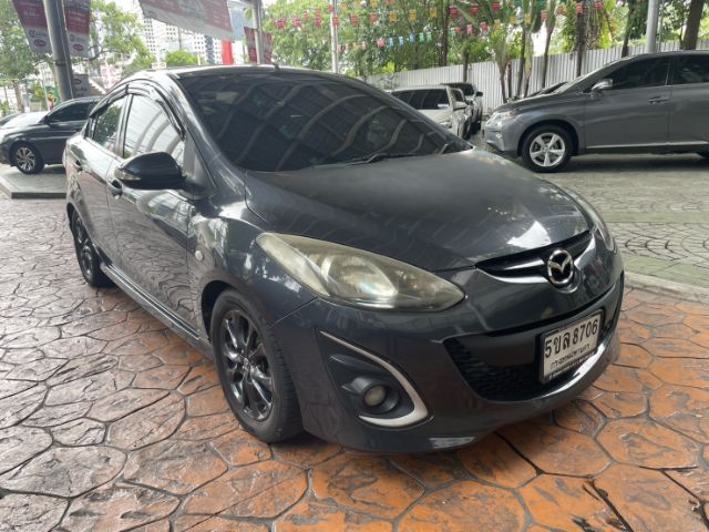 Mazda Mazda 2 2011 1.5 Elegance Spirit Sedan เบนซิน ไม่ติดแก๊ส เกียร์อัตโนมัติ เทา รูปที่ 3