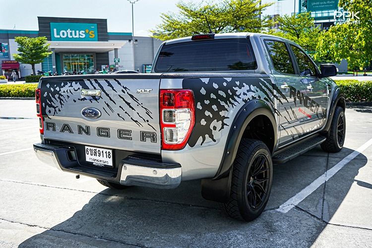Ford Ranger 2021 2.2 Hi-Rider XLT Pickup ดีเซล ไม่ติดแก๊ส เกียร์ธรรมดา เทา รูปที่ 4