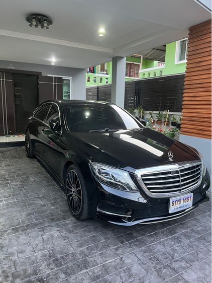 Mercedes-Benz S-Class 2016 S500 Sedan เบนซิน ไม่ติดแก๊ส เกียร์อัตโนมัติ ดำ