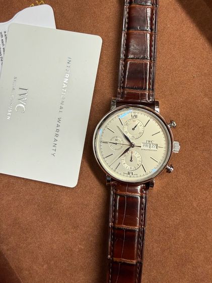 ขาว IWC Portofino Chronograph  IW391027 