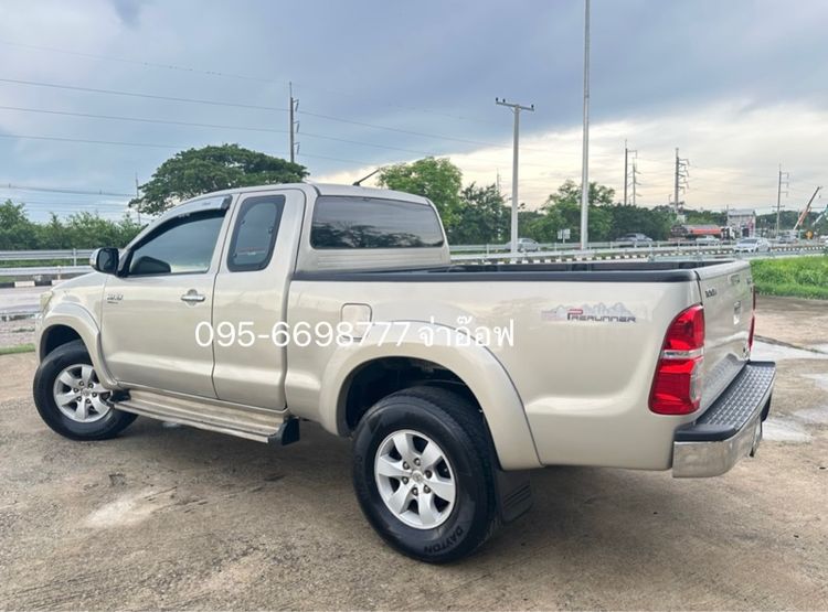Toyota Hilux Vigo Champ 2012 Smart Cab 2.5 E VNT Prerunner Pickup ดีเซล ไม่ติดแก๊ส เกียร์ธรรมดา เทา รูปที่ 3