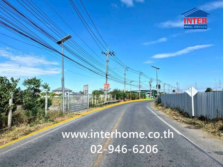 ที่ดินเปล่า 4 ไร่ 382 ตร.ว. ที่ดิน ใกล้เทศบาลตำบลแพรกษา ตลาดสดแพรกษา ถนน อบจ. สมุทรปราการ3074 (ถนนคลองตะเคียน-คลองลำบางผี) เมืองสมุทรปราการ  รูปที่ 4