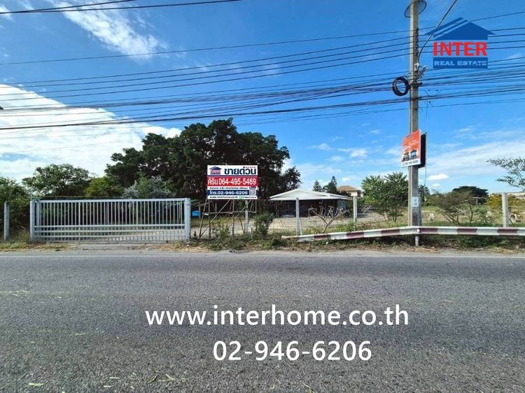 ที่ดินเปล่า 4 ไร่ 382 ตร.ว. ที่ดิน ใกล้เทศบาลตำบลแพรกษา ตลาดสดแพรกษา ถนน อบจ. สมุทรปราการ3074 (ถนนคลองตะเคียน-คลองลำบางผี) เมืองสมุทรปราการ 
