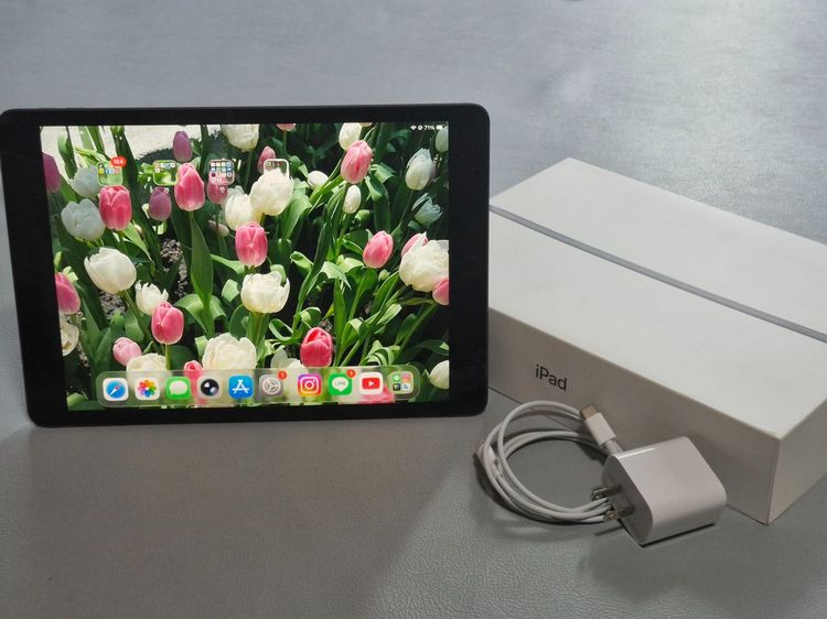 Ipad Gen 9 64GB Wifi สีเทา TH A เครื่องไทย มือ2 ราคา 5,790 สภาพดี