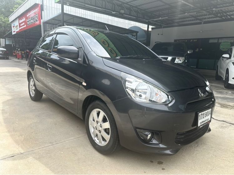 Mitsubishi Mirage 2013 1.2 GLX Sedan เบนซิน ไม่ติดแก๊ส เกียร์อัตโนมัติ เทา รูปที่ 4