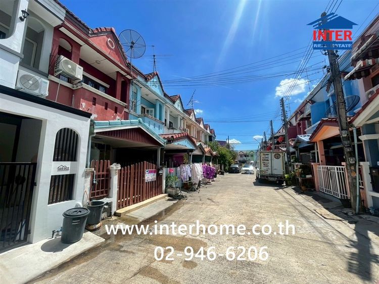 ทาวน์เฮ้าส์ 2 ชั้น 16 ตร.ว. หมู่บ้านฟ้ารังสิต คลอง4 ใกล้โฮมโปรมาร์เก็ตวิลเลจ รังสิต ซอยบ้านฟ้าซอย10 ถนนกาญจนาภิเษก ธัญบุรี ปทุมธานี รูปที่ 2