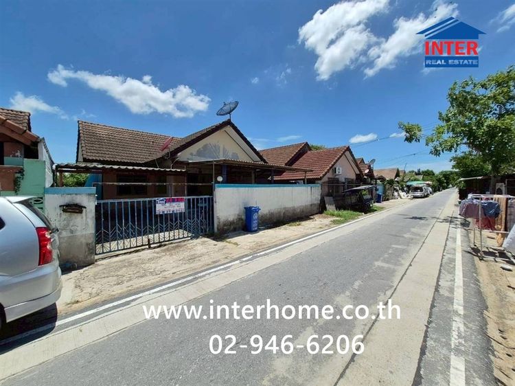บ้านเดี่ยว 1 ชั้น 44 ตร.ว. หมู่บ้านฉัตรหลวง1 ใกล้โรงพยาบาลไทรน้อย ถนนกาญจนาภิเษก ถนนบางกรวย-ไทรน้อย ไทรน้อย นนทบุรี รูปที่ 2