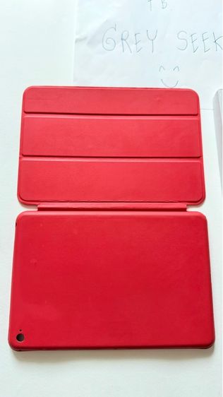ขอโละ เคส iPAD Mini4 สภาพใหม่ สีแดงสด ปรับตั้งได้ 2 ระดับ รูปที่ 4