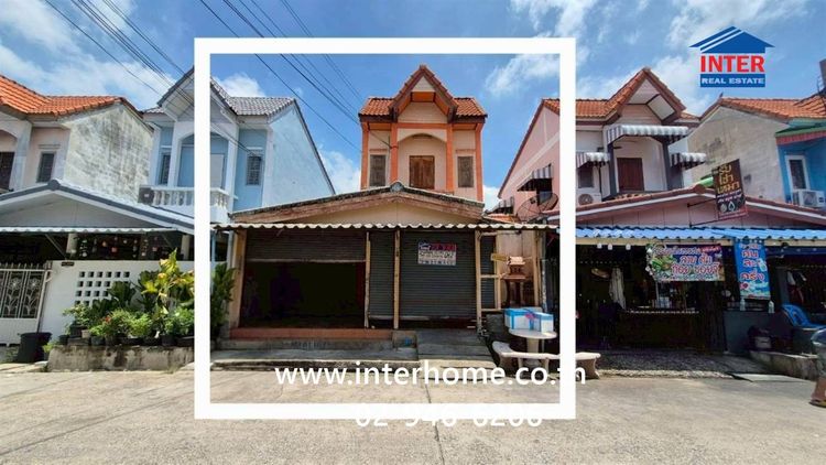 บ้านเดี่ยว 2 ชั้น 23.2 ตร.ว. หมู่บ้านอมรทรัพย์ ซอยอยู่วิทยา16 ถนนอยู่วิทยา ถนนสุวินทวงศ์ เขตหนองจอก กรุงเทพมหานคร