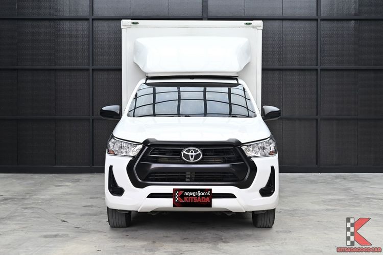 Toyota Hilux Revo 2020 2.4 Entry Pickup ดีเซล ไม่ติดแก๊ส เกียร์ธรรมดา ขาว รูปที่ 2