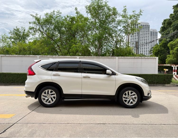 Honda CR-V 2016 2.0 E 4WD Utility-car เบนซิน ไม่ติดแก๊ส เกียร์อัตโนมัติ ขาว รูปที่ 3