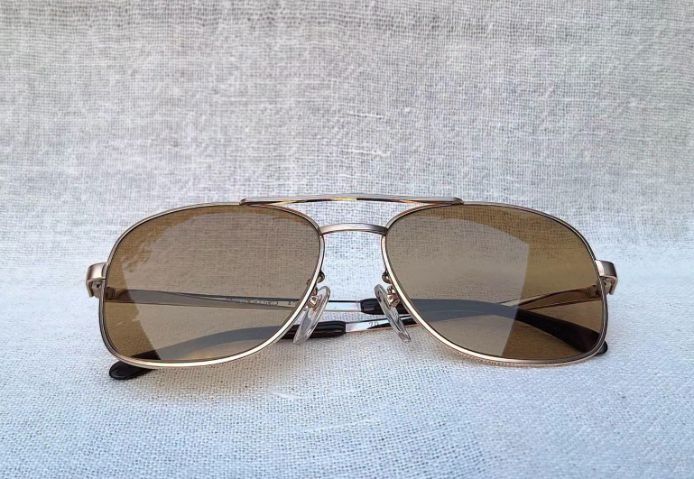 แว่นตาปัญญาชนอังกฤษในตำนาน OXFORD 14K GF  ตัวแท้ มือหนึ่ง—New Old Stock ทศวรรษ 1980 กรอบทองคำแท้–หุ้ม 14K GF เลนส์กระจกอิตาเลียนวินเทจ SAFILO หายาก สีน้ำตาล–ตอร์ติญ่า...Authentic Vintage OXFORD Handcrafted in the 1980s in Japan รูปที่ 6