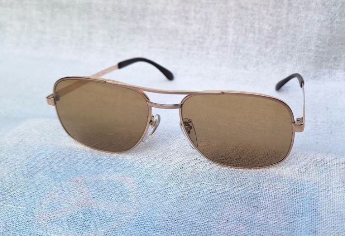 แว่นตาปัญญาชนอังกฤษในตำนาน OXFORD 14K GF  ตัวแท้ มือหนึ่ง—New Old Stock ทศวรรษ 1980 กรอบทองคำแท้–หุ้ม 14K GF เลนส์กระจกอิตาเลียนวินเทจ SAFILO หายาก สีน้ำตาล–ตอร์ติญ่า...Authentic Vintage OXFORD Handcrafted in the 1980s in Japan รูปที่ 7