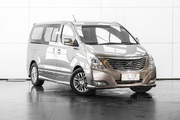 Hyundai H-1  2013 2.5 GRAND STAREX Utility-car ดีเซล ไม่ติดแก๊ส เกียร์อัตโนมัติ น้ำตาล รูปที่ 2