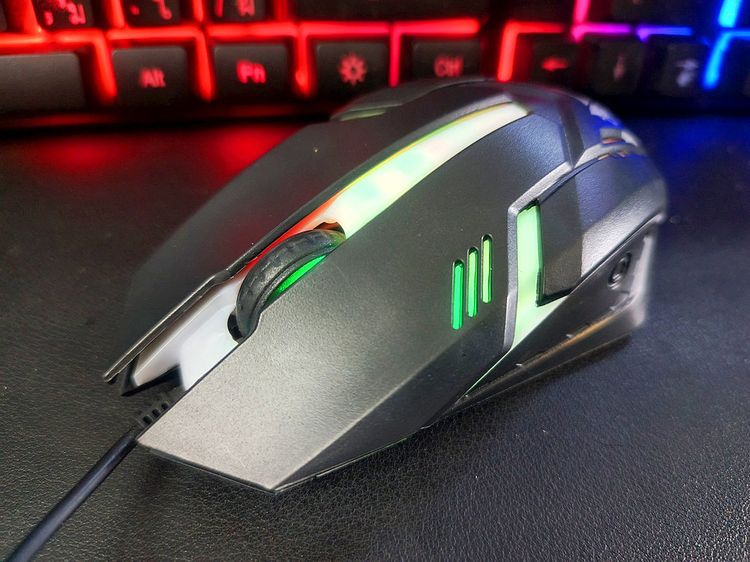 NUBWO NKM-623 Keyboard+mouse combo set ไฟทะลุตัวอักษร รูปที่ 8
