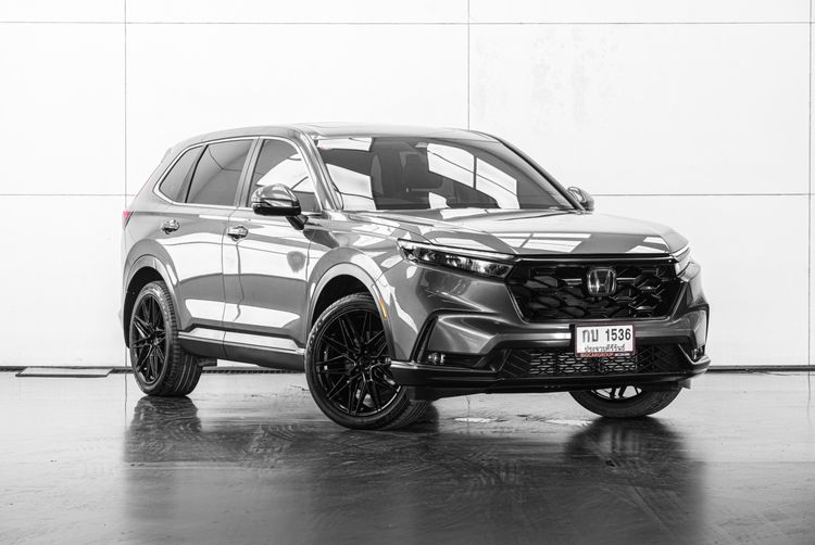 Honda CR-V 2023 1 5 Turbo EL 4WD Utility-car เบนซิน ไม่ติดแก๊ส เกียร์อัตโนมัติ เทา รูปที่ 2